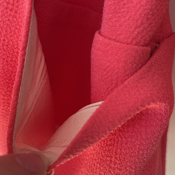 Aritzia Wilfred Lightweight Coral Pink Bright Blazer Size 6 Open Front Business‎ - Picture 5 of 11
